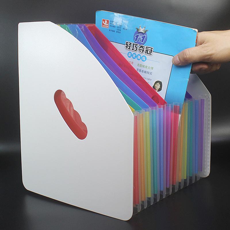 Office Desk A4 Document File Holder Storage Rack Magazine Paper Organizer