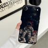 Cartoon Astronaut Art Funda Phone Cover Case for Apple iPhone 17 Pro Max Air 14 13 11 16 XR XS MAX 12 15 Pro 7 8