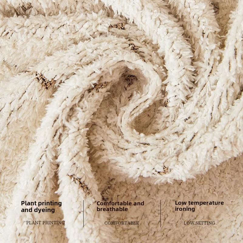 Boho Woven Sofa Towel with Tassels Air-conditioning Quilt Couch Towel for Living Room Camping Picnic Blanket Throw Blanket