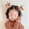 Cute Christmas Elk Ear Hair Clip Women Girl Santa Hairpin Xmas Party Barrettes for Kids Cosplay Headwear Child's Christmas Gift