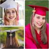 2026 Graduation Cap Headwear With Tassel For High School & Bachelor Degree Cap Unisex Graduation Dress Ceremony Hat Master