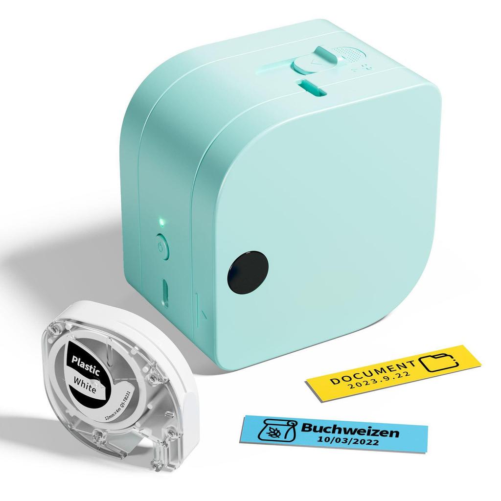 Phomemo P12 PRO Bluetooth Mini Thermal Label Printer with Inkless Lithium Battery