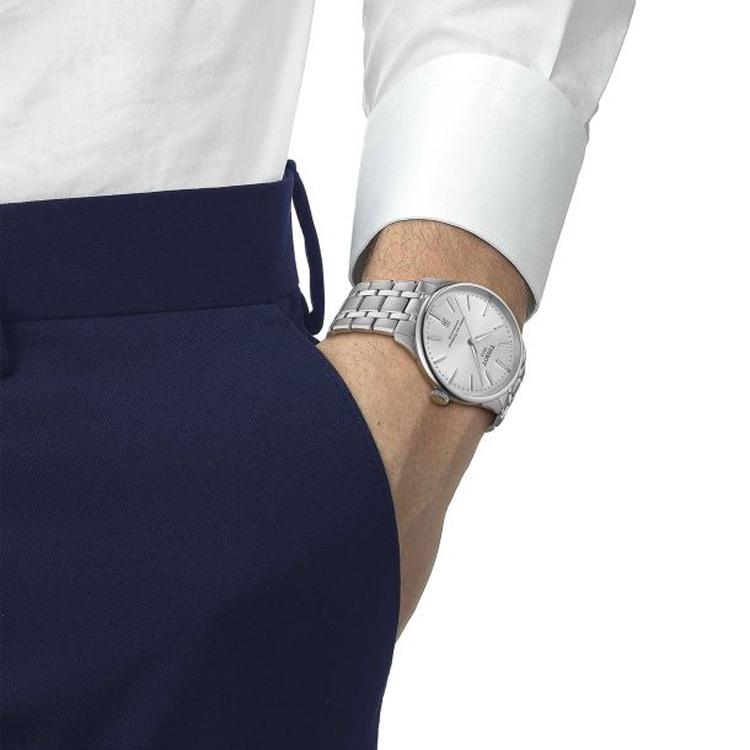 TISSOT Tourelles Collection Automatic Mechanical Movement 50 meter Water Resistance Unisex Watch 39mm T139.807.11.031.00