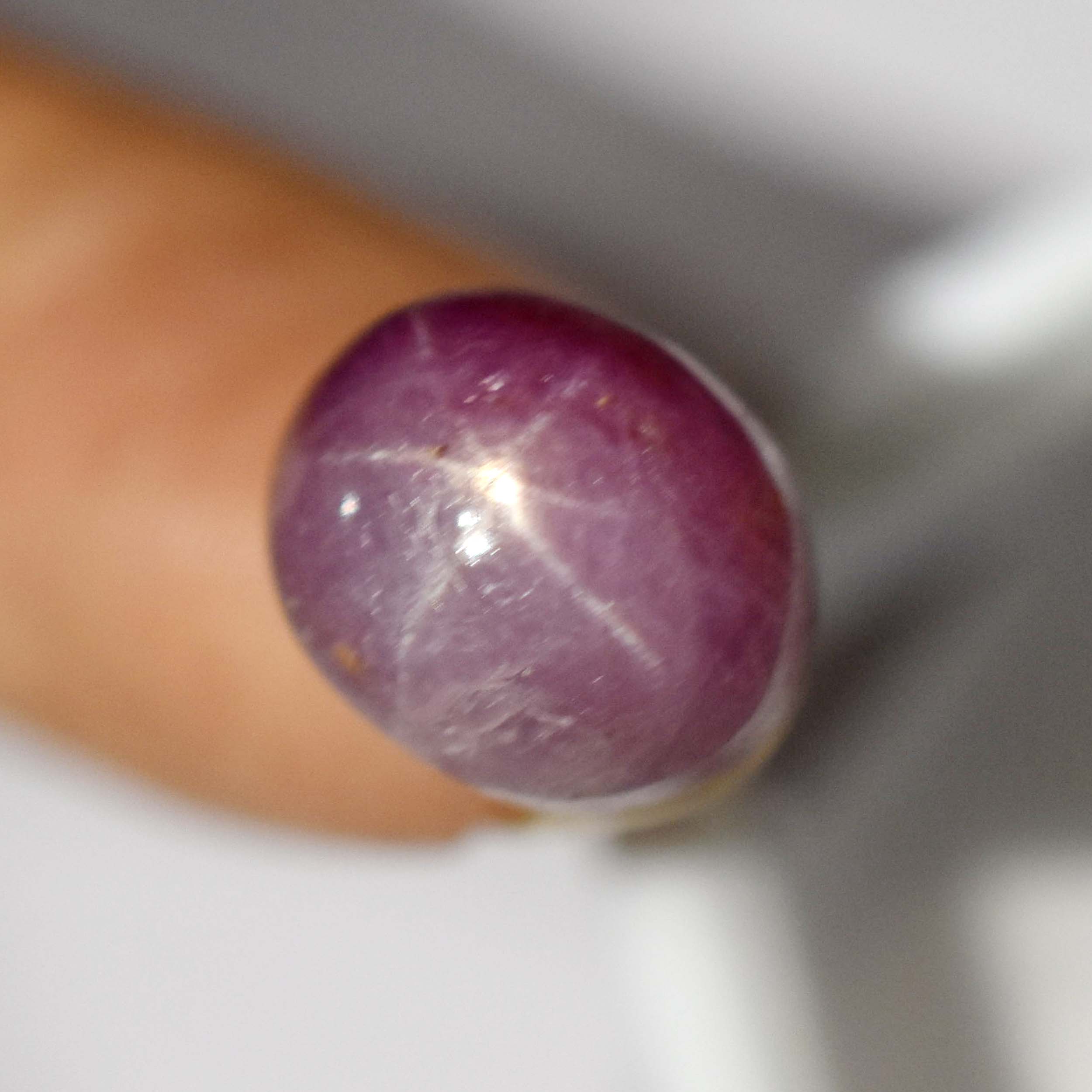 

Автентичний Вільний Дорогоцінний Камінь 9.20 Каратів Натуральний ЧЕРВОНИЙ Зірчастий Рубін Овальної Форми СЕРТИФІКОВАНИЙ VA-851 10 mm approx червоний