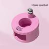 Automatic Nail Magnet Tool for Cat Eye Gel Nail Polish Rotating Strong Magnet Wide Light Glass Bead Effect DIY Magnetic Tool