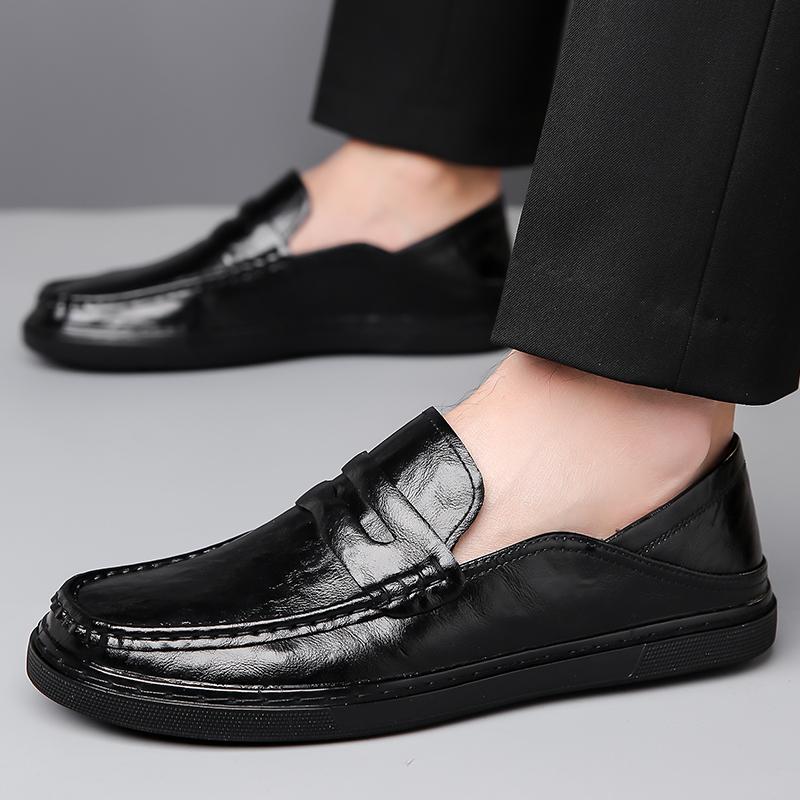 FashionBrand Wedding Leather Business Shoes For Men Mens Formal Shoes Black Leather Oxford Shoe For Men Dress Shoe 38-44
