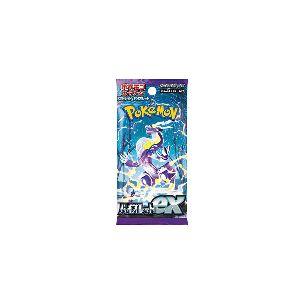 Pokemon Scarlet and Violet Expansion Pack Violetex Box Trading Card Game Collectible Cards