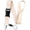 Pure Color Credential Holder Lanyard For Keys Neck Strap Id Card Badge Holder Key Chain Key Rings Accessories Christmas Holiday Gifts