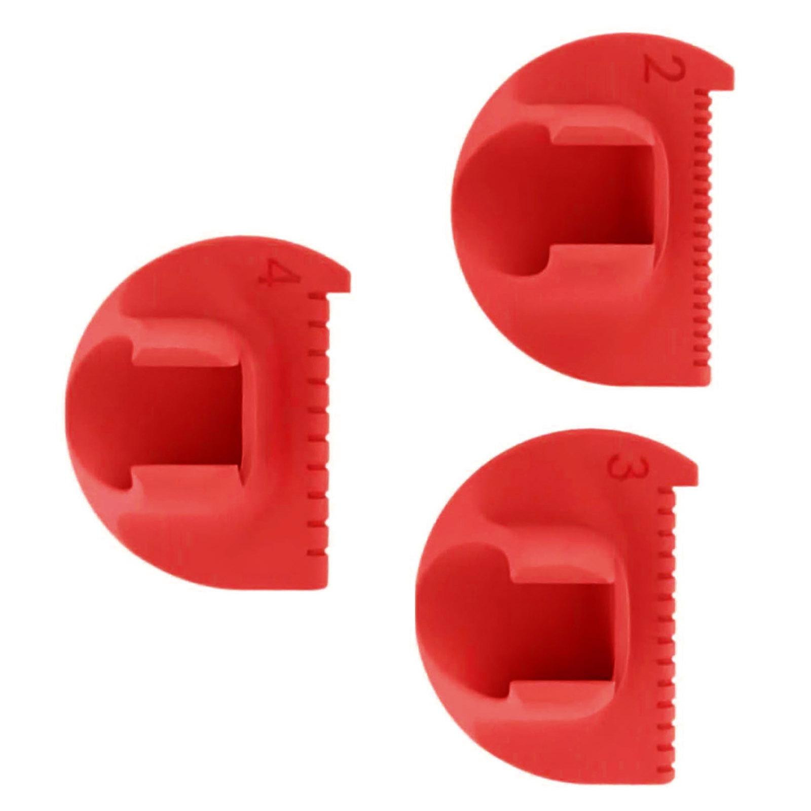 

3 шт. Руководство для ручного шитья Аксессуар Пластиковая форма для стежков для проектов по рукоделию из ткани Принадлежности красный