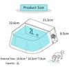 Große Kapazität Hundeschale Schwimmkugel Automatischer Wasserspender Haustier-Aufbewahrungsschale Tierfutterspender 2L Automatischer Wasserspender Schale