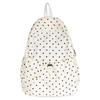 Schoolbag Korean ins style cute polka dot backpack 1011 new small fresh casual backpack student commuter schoolbag