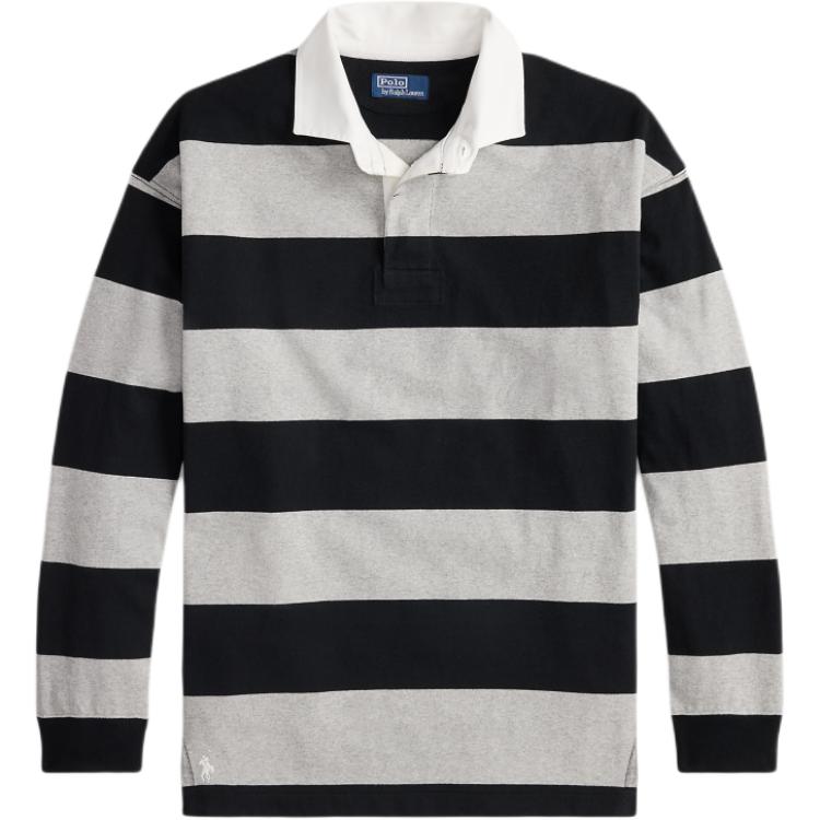 

Polo Ralph Lauren Поло в полоску с рубчатыми манжетами Мужские топы MNPOKNI16824511 S