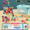 Creative Magnetic Building Sticks Set Educational Learning Toys for Kids 3D Puzzles Blocks Intelligence New STEM Building Toys Christmas Gift