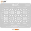Amaoe MQ1 -6 BGA Reballing Stencil for SM 8250 6125 7150 7250 845 865 MT6885Z 6768V Qualcomm MTK CPU RAM IC Chip Steel Mesh Tool