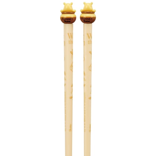 Skater Acrylic chopsticks with mascot Winnie the Pooh Disney 21cm AAD45