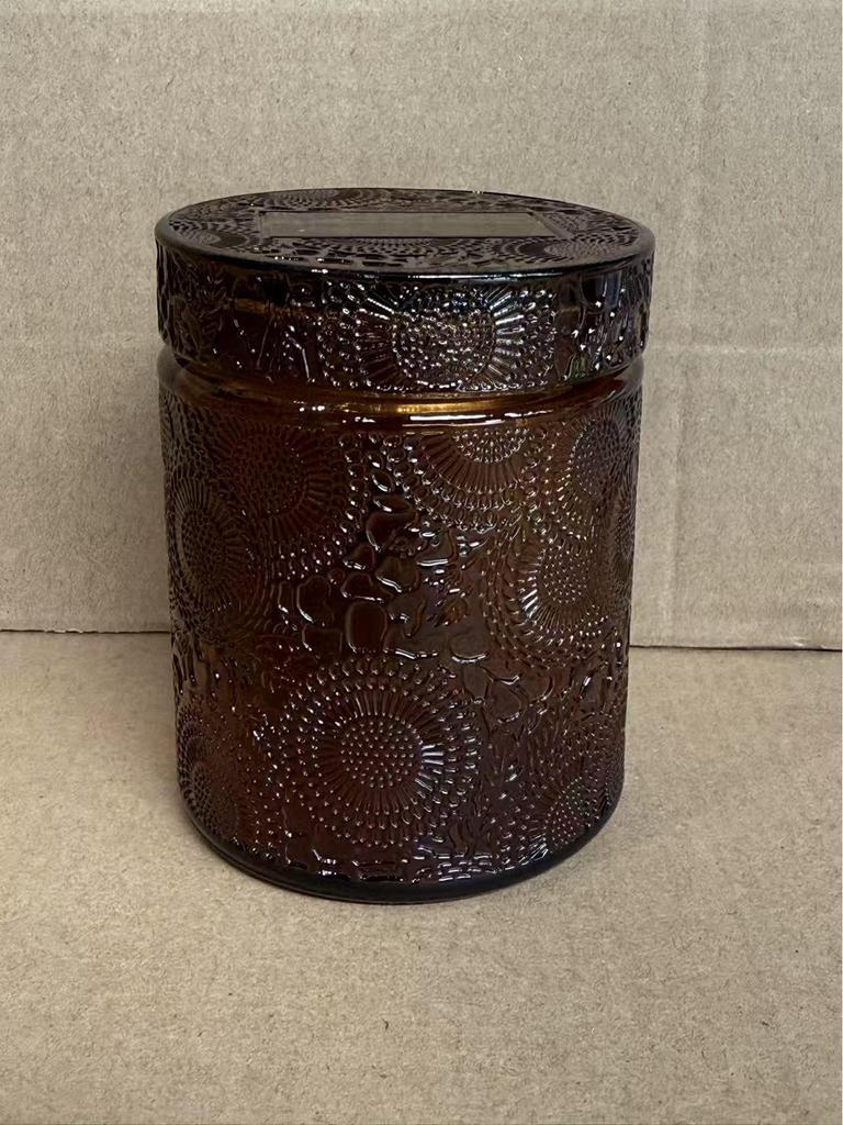 In-stock 200g DIY Scented Candle Glass with Lid - Empty Holder