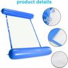 Inflatable Water Hammock, Water Hammock Floating Bed, Pool Lounger Float Hammock, Foldable Swimming