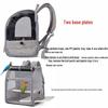 Compact Transparent Bird Travel Backpack for Small Pets