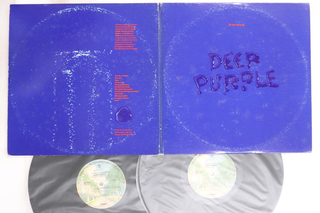LP Record DEEP PURPLE - Purple Passages 2LS2644 WARNER BROS US Rock Used