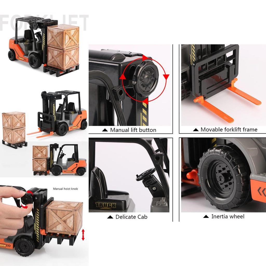 Stunning 112 Scale Forklift Truck Model Car Perfect Construction Vehicle Toy For Kids