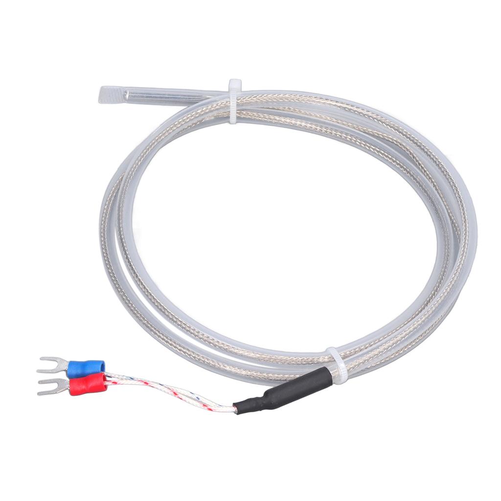 BERM K Type Thermocouple High Accuracy PT100 Temperature Transducer Probe 0‑200℃ 1 Meter Length