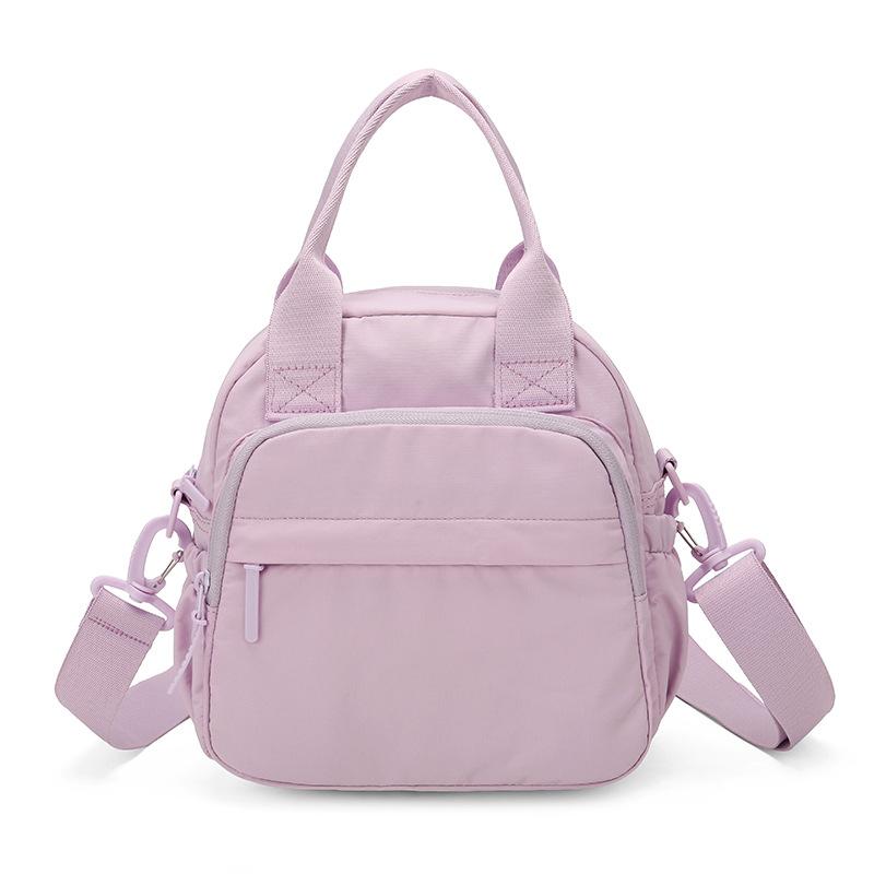 Многофункциональная нейлоновая сумка для путешествий, легкая наплечная сумка, сумка через плечо большой вместимости фиолетовый