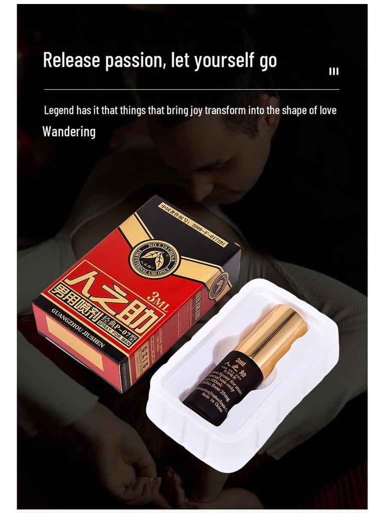 Long-Lasting Men's Delay Spray with Plant Extracts – Non-Numbing Formula for Enhanced Performance