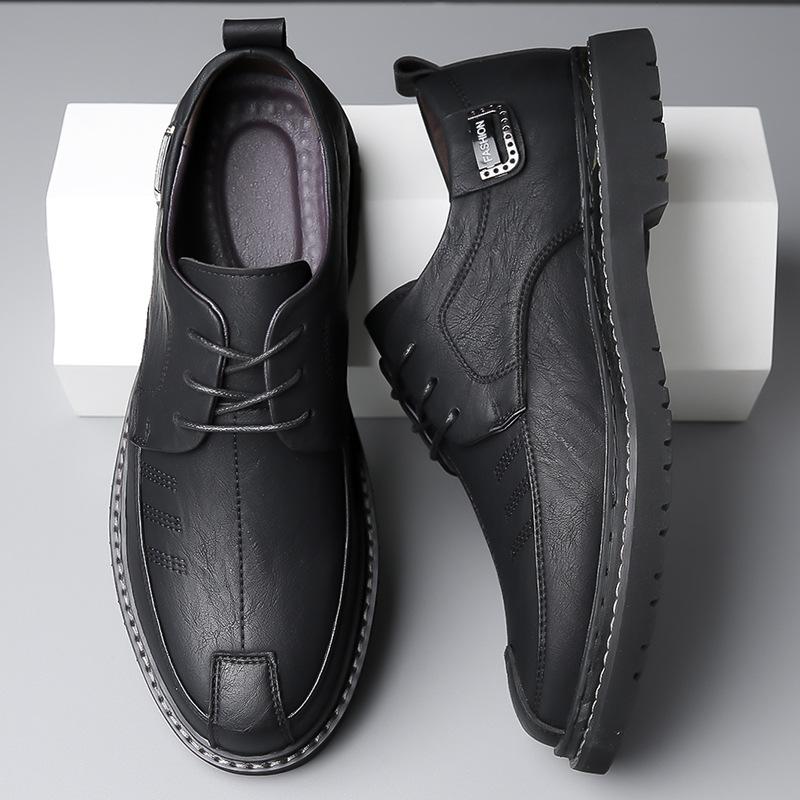 Fashion 2024 Mens Dress Shoes Men's Formal Original Leather Italian Skin Shoes for Men Elegant Casual Business Luxury Social Male Shoe