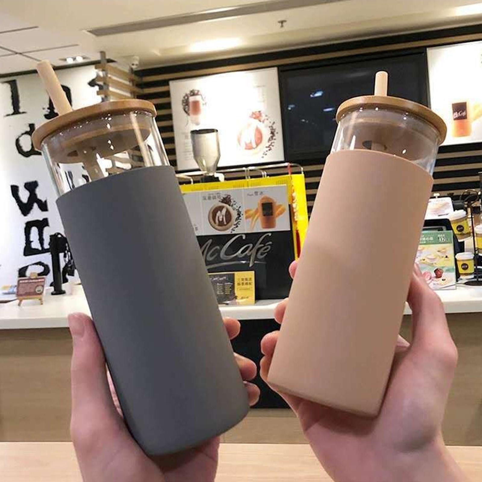 

Кружка для воды 500 мл с изолированной крышкой портативная полезная соломенная чашка для чая с пузырьками для кемпинга