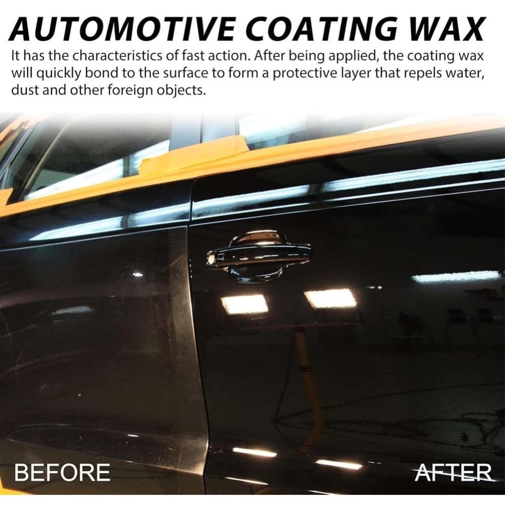 Black Solid Crystal Car Wax High-Gloss Car Scratch Repair Vehicles Polishing Accessories