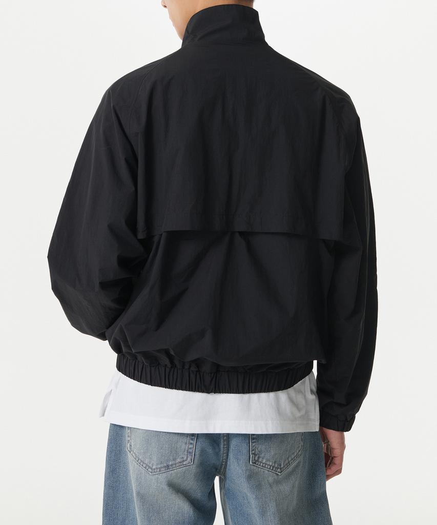 Musinsa Standard Oversized High-Neck Windbreaker Jacket [Black]