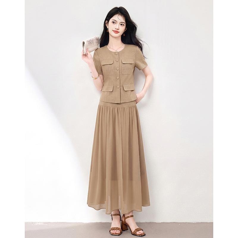 Design Sense Niche Fashion Temperament Slimming Suit for Petite Women