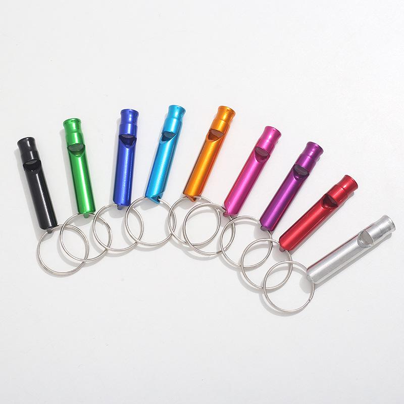 Outdoor Aluminum Survival & Training Whistle: First Aid, Referee, Firefighting, Lifesaving Tool