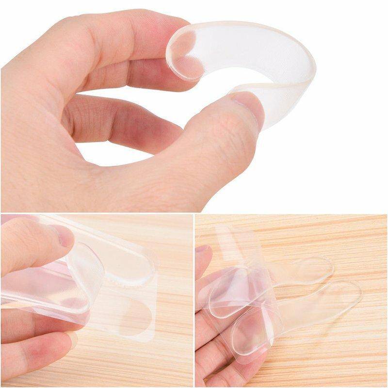 DO73 SELF-ADHESIVE GEL HEEL PADS FOR SHOES PAIR 2 pcs heel insert