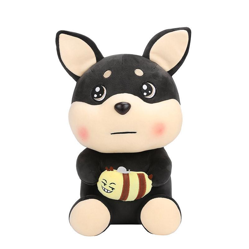 Adorable Cartoon Honeybee Dog Plush Toy Soft And Cuddly Stuffed Animal Pillow For Kids