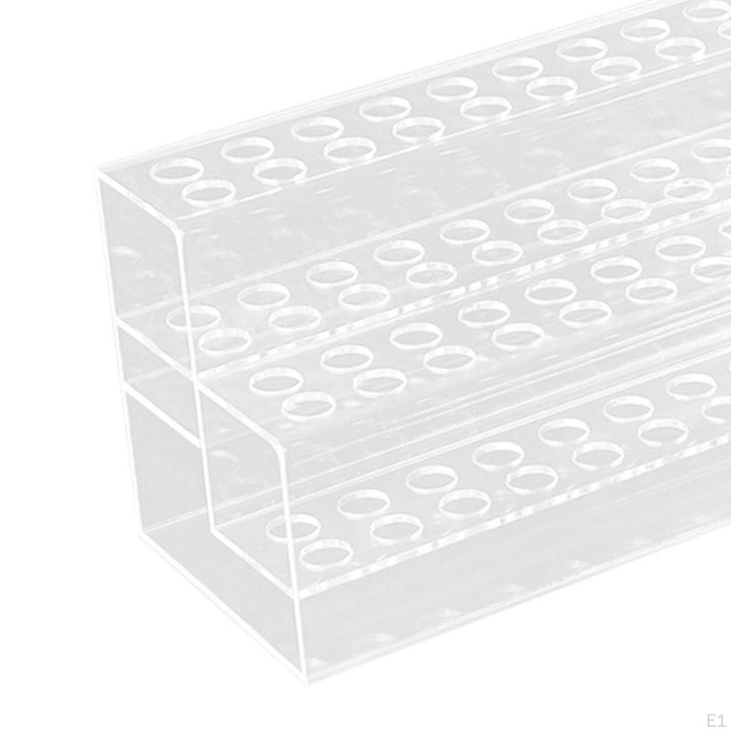 Acrylic Eyebrow Pencil Holder, Transparent Stand