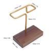 Walnut Coffee Filter Storage Holder Holds 60 Filters Filter Paper Stand  Home Organization