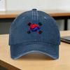 South Korea Flag Korean Republic Sun Baseball Cap  Fitted Retro Unisex Unisex Washed Trucker Hat Dropshipping Outdoor Snapback Cap