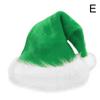 Christmas Santa Hat For Adults And Kids Xmas Red Long Plush Holiday Hats Comfort Velvet Party 2025 New Year Festive Supplies