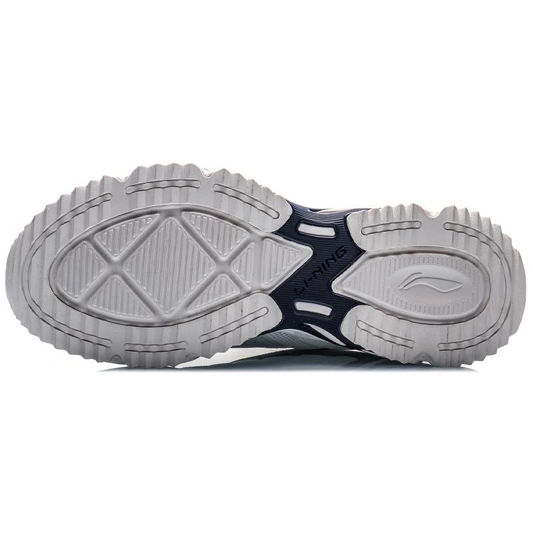 Li Ning Trendy Low top Running Shoes Men's White Blue Red ARLQ009-3