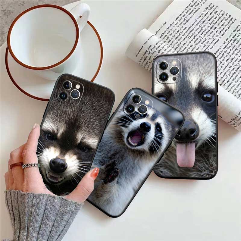 UP4 Animal Raccoon Fox New High-End Shell Phone Case for Xiaomi Poco C40 C50 C51 C55 C65 C71 C75 F3 F5 F6 F7 M2 M3 Pro Ultra