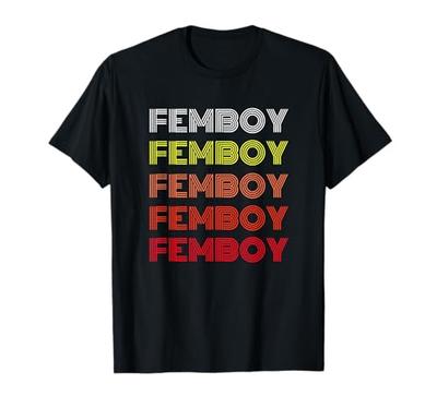 Vintage Style Femboy Big Ender Sissy LGBTQ T-Shirt