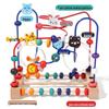 Montessori Multi-functional Beaded String Toy for Infants and Toddlers, Early Education for Boys and Girls, Ages 0-3 Years.