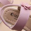 Little Girls Summer Casual Sandal Three Flower Detail New Kids Roman Beach Shoes Stylish Beach Experience for Children Adventure