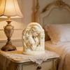 Angel Tower Shape Silicone Candle Molds Easy Demod Temperature Resistant For Making Candle Soap Wedding Decoration