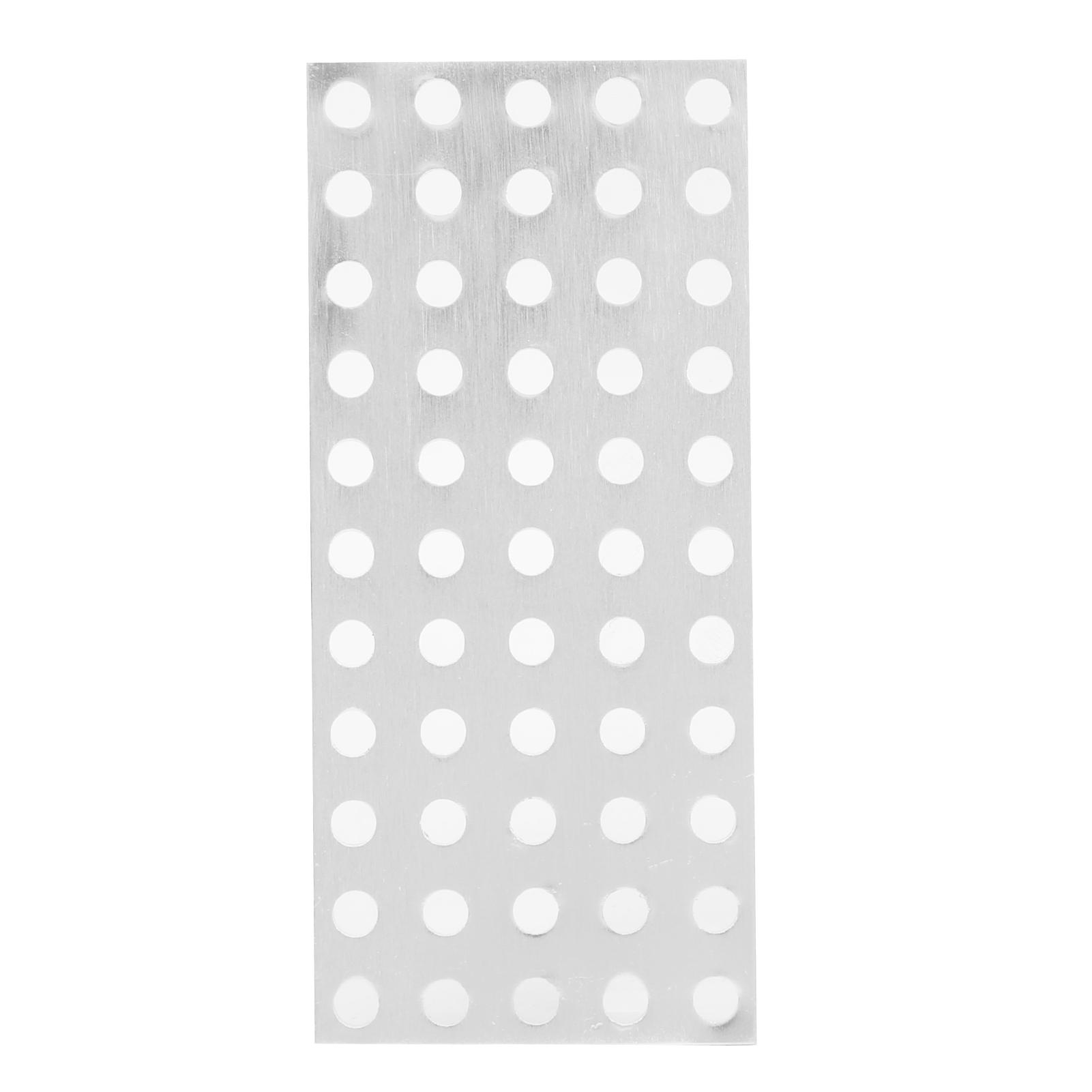 

311600400088 Aluminum Grid Plate Mesh Orifice Plate Industrial Robot Part ( 5 x 11 Holes 40 x