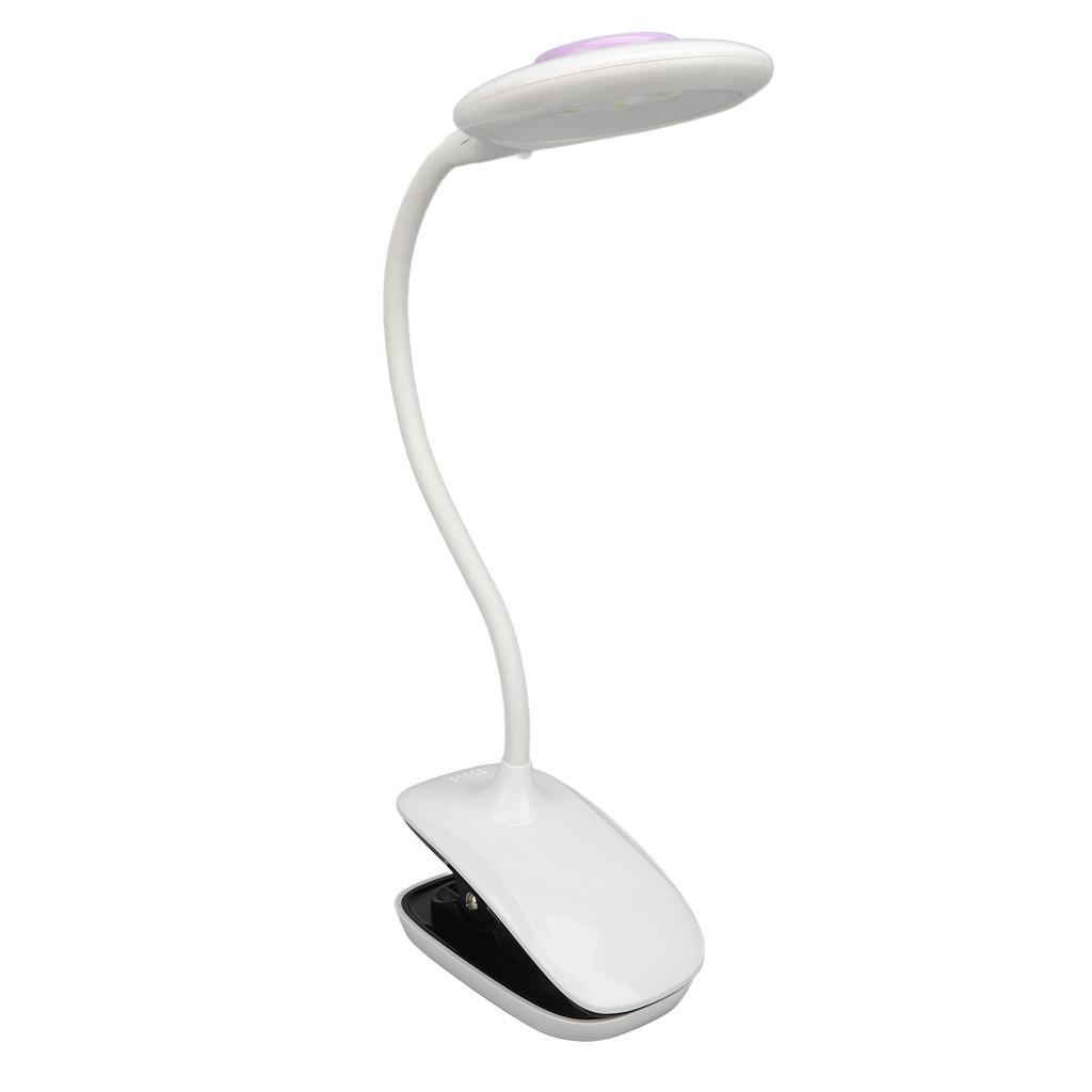 Nail Gel Dryer Light 360 Degrees Rotating 9pcs Light Chips 60s Timing Clip On Nail Polish Curing Lamp