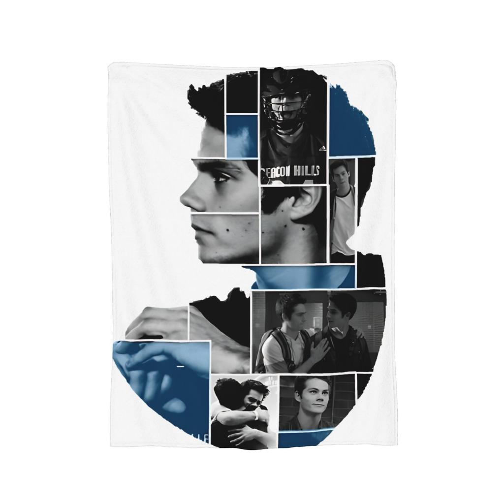 Teen Wolf  Blanket Coral Fleece Plush Movies Super Warm Throw Blanket for Airplane Travel Bedroom Quilt