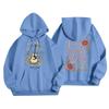 Women's Casual Loose Fit Hoodie with Letter Graphic