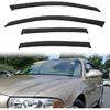 In-Channel Rain Guards Compatible With 2001-2005 Sport Trac 1997-2001 Mercury Mountaineer 1991-2001 Explorer Side Window Visor Wind Deflector Vent
